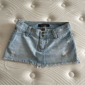 Vintage Hollister Denim mini skir